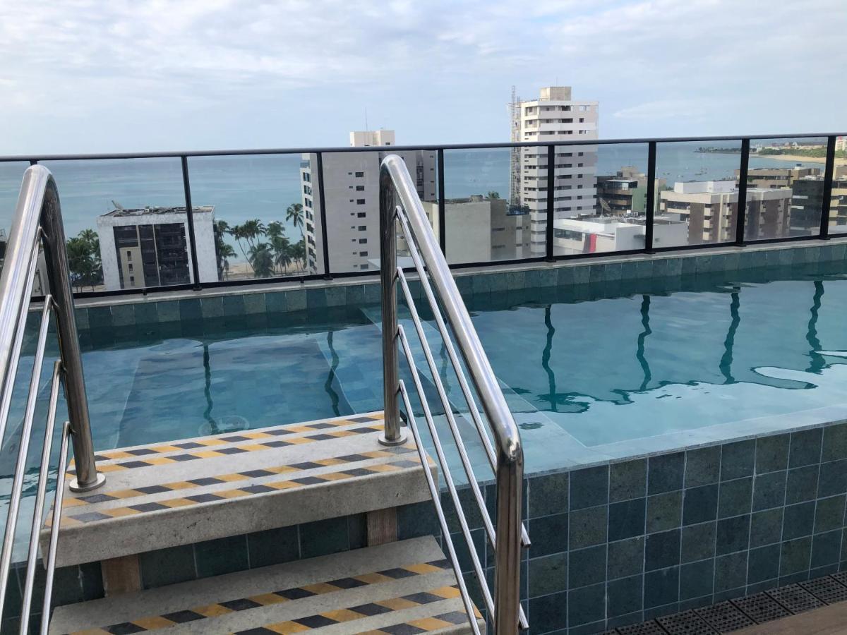 אפרטהוטל Maceió Ponta Verde - Vista Para O Mar מראה חיצוני תמונה